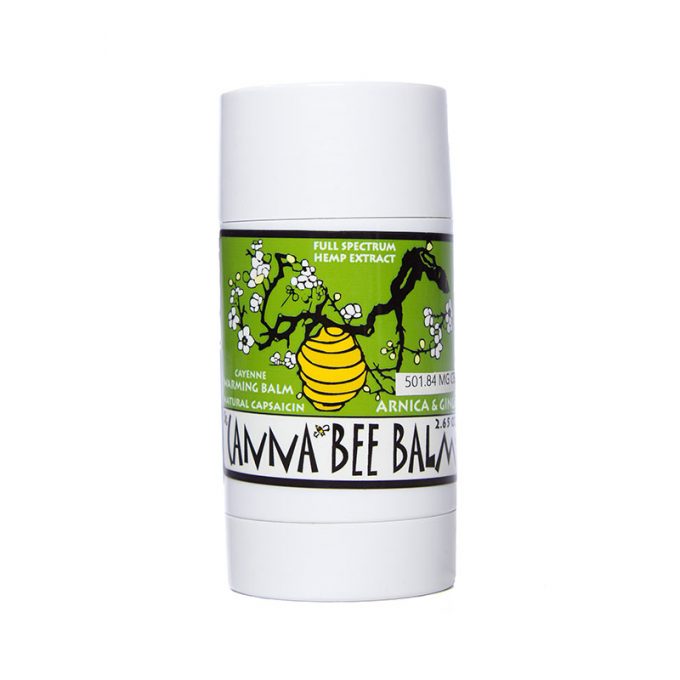 Canna Bee Balm (2.65 oz stick) - arthritis pain relief with CBD